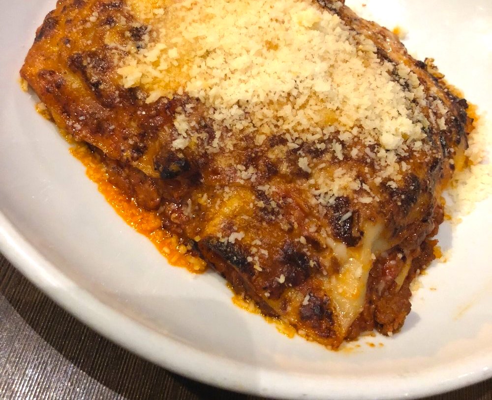 Bolognese lasagna